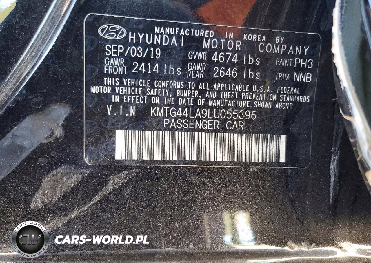2020 Genesis G70 2.0T VIN:KMTG44LA9LU055396 - 12