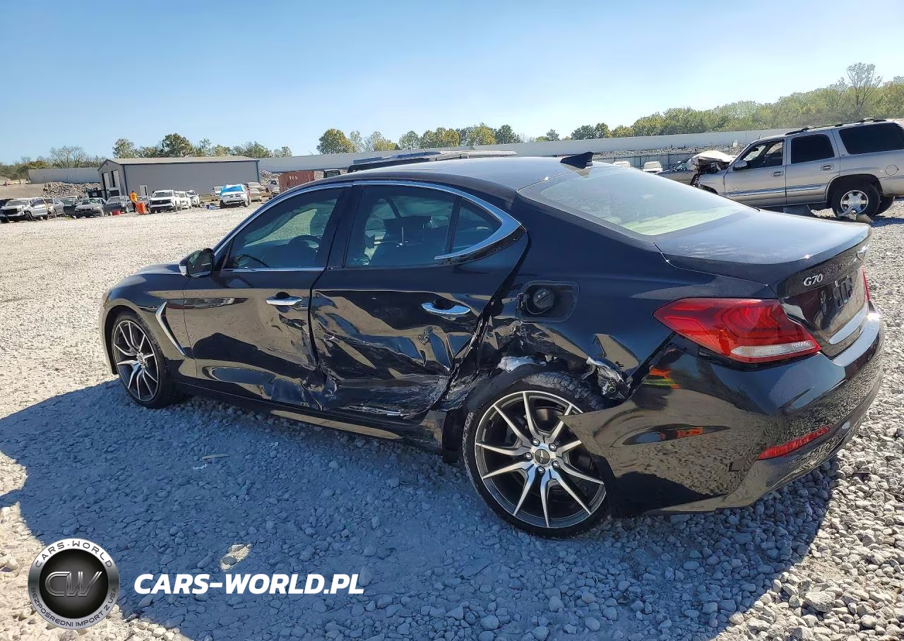 2020 Genesis G70 2.0T VIN:KMTG44LA9LU055396 - 2