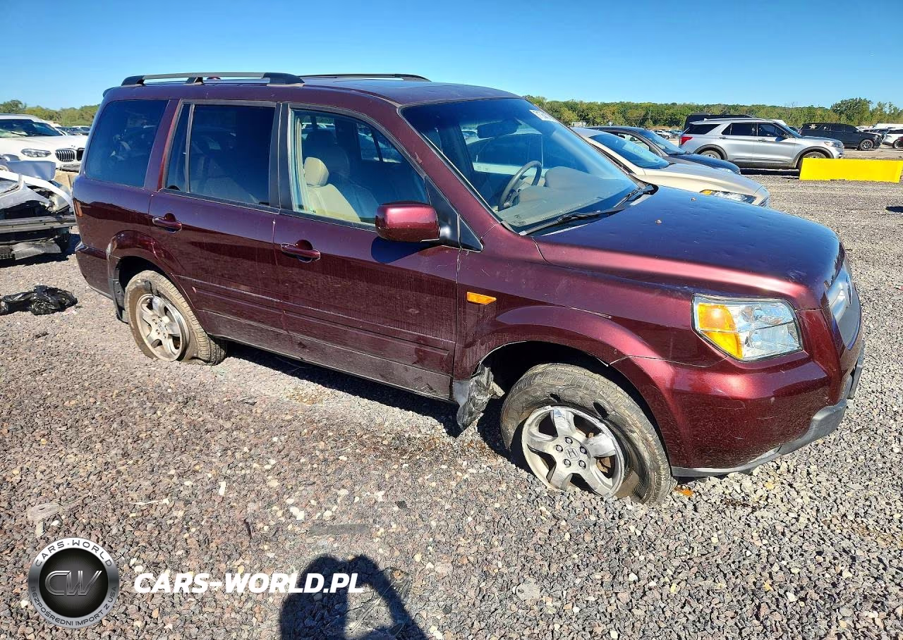 2007 Honda Pilot Exl VIN:2HKYF18577H533189 - 4