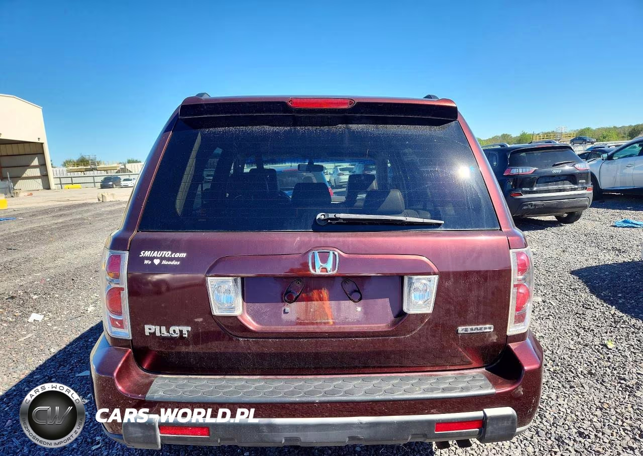 2007 Honda Pilot Exl VIN:2HKYF18577H533189 - 6
