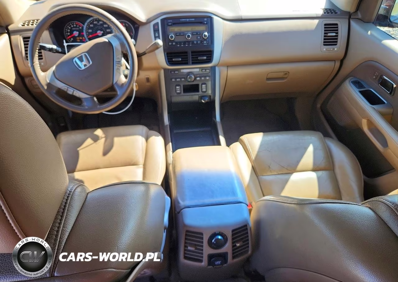 2007 Honda Pilot Exl VIN:2HKYF18577H533189 - 8