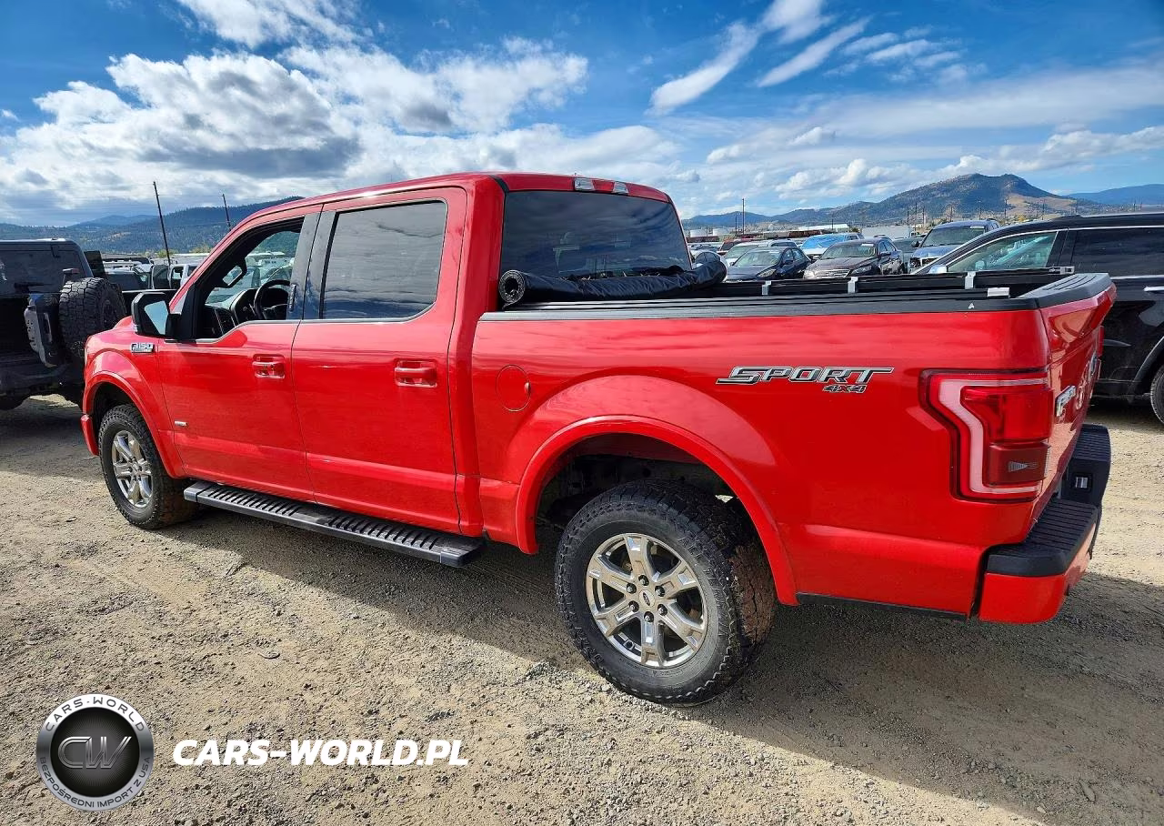 2015 Ford F150 Supercrew VIN:1FTEW1EG3FFA93036 - 2