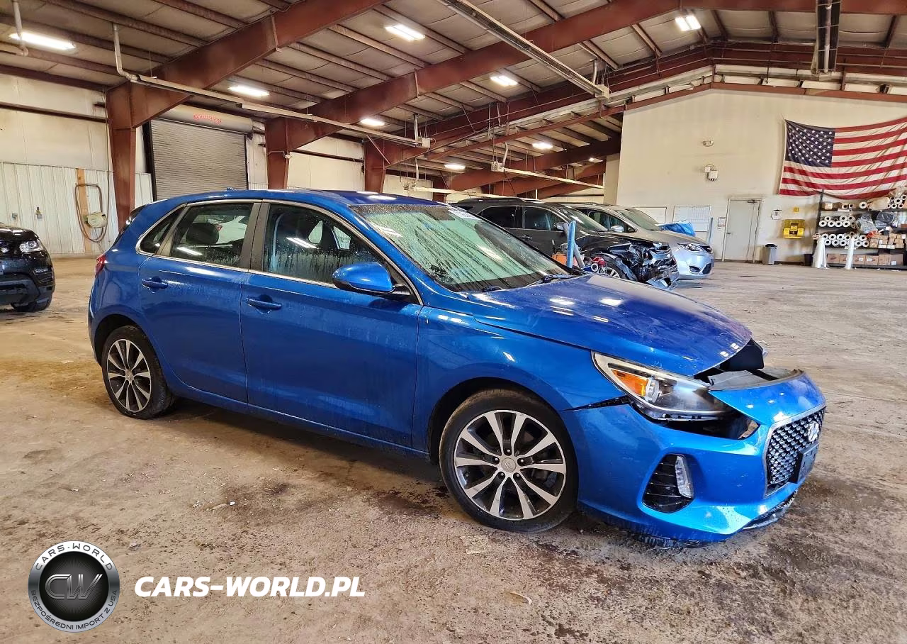 2018 Hyundai Elantra Gt Base VIN:KMHH35LE3JU019159 - 4