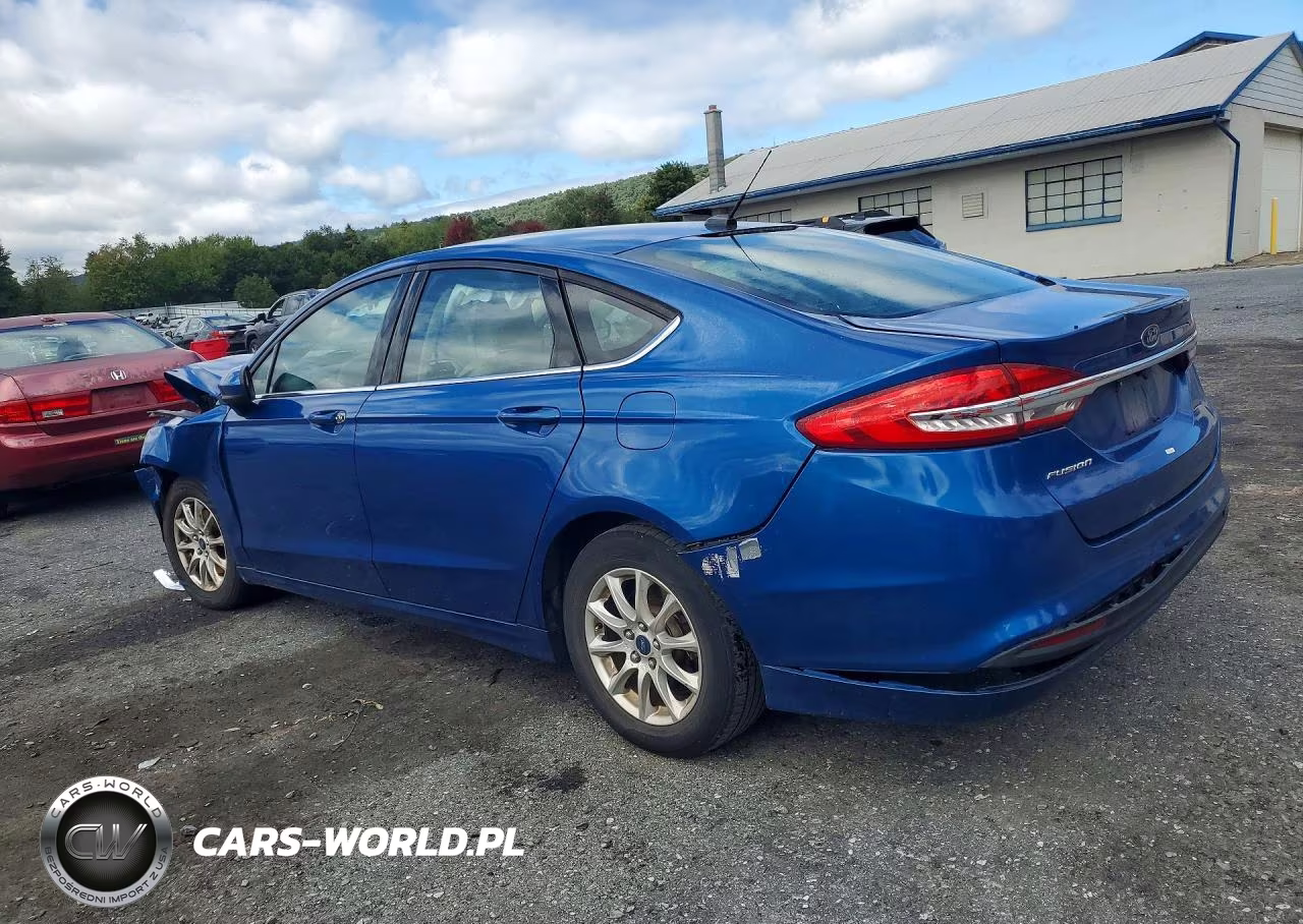 2017 Ford Fusion S VIN:3FA6P0G76HR159289 - 2