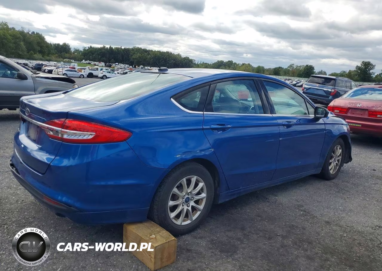 2017 Ford Fusion S VIN:3FA6P0G76HR159289 - 3