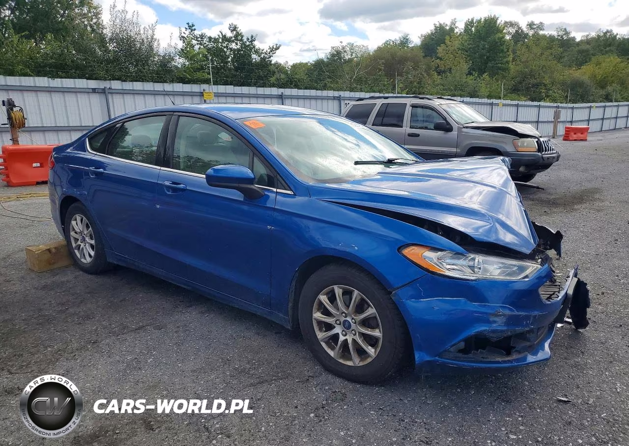2017 Ford Fusion S VIN:3FA6P0G76HR159289 - 4