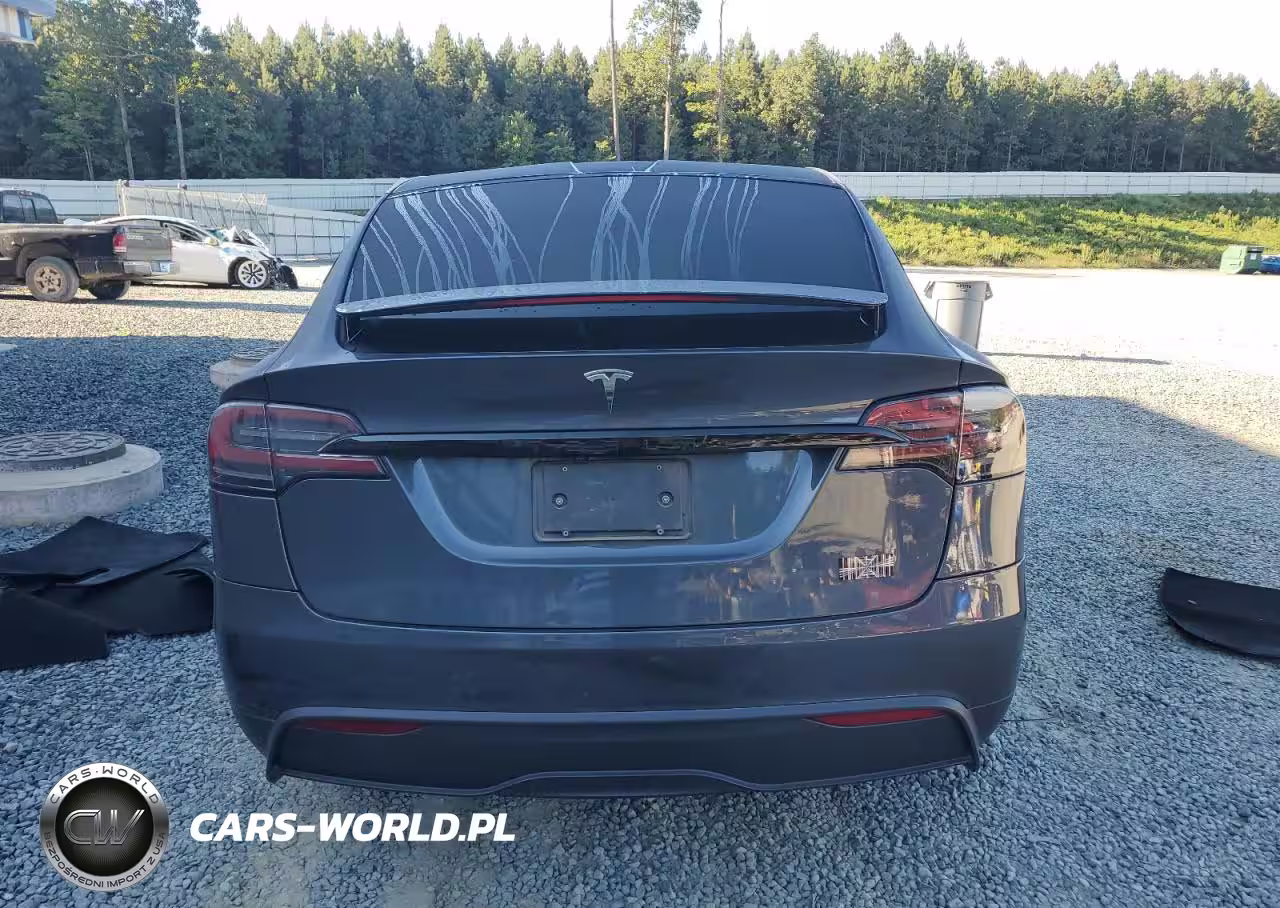 2022 Tesla Model X VIN:7SAXCBE60NF358970 - 6