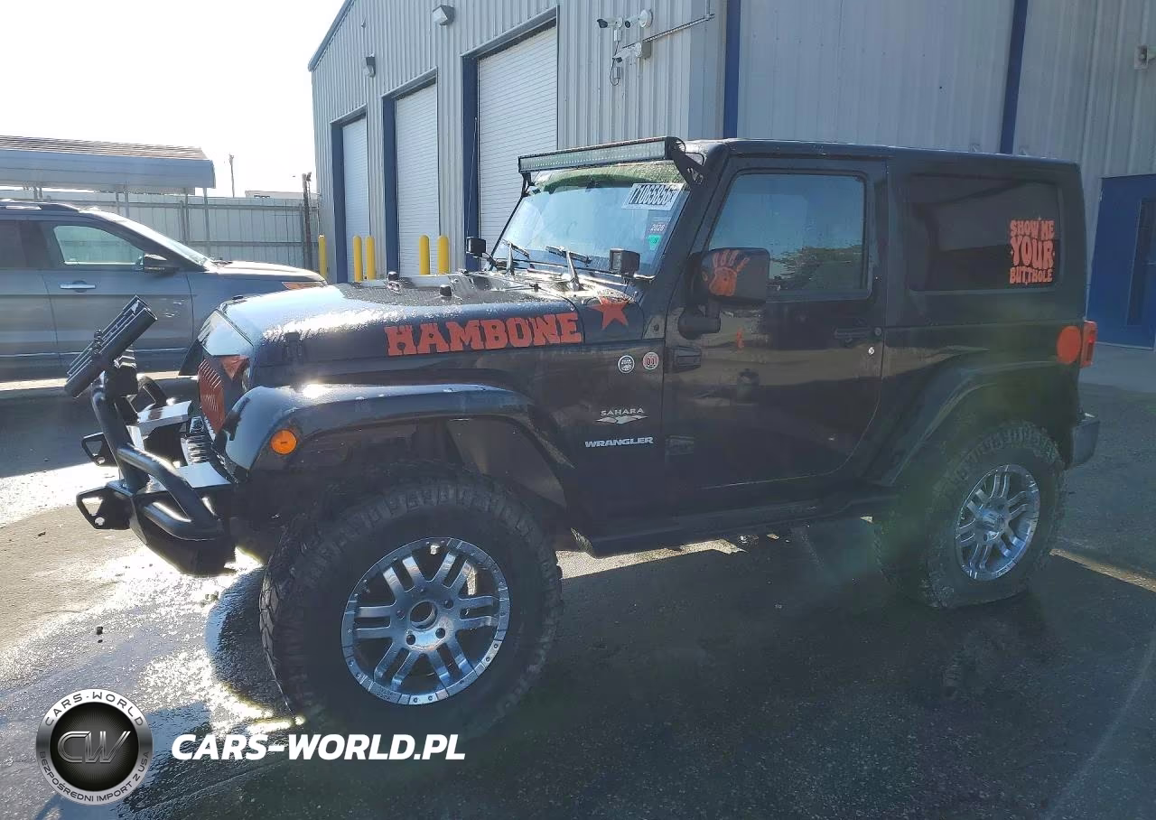 2010 Jeep Wrangler Sahara VIN:1J4GA5D16AL181403 - 1