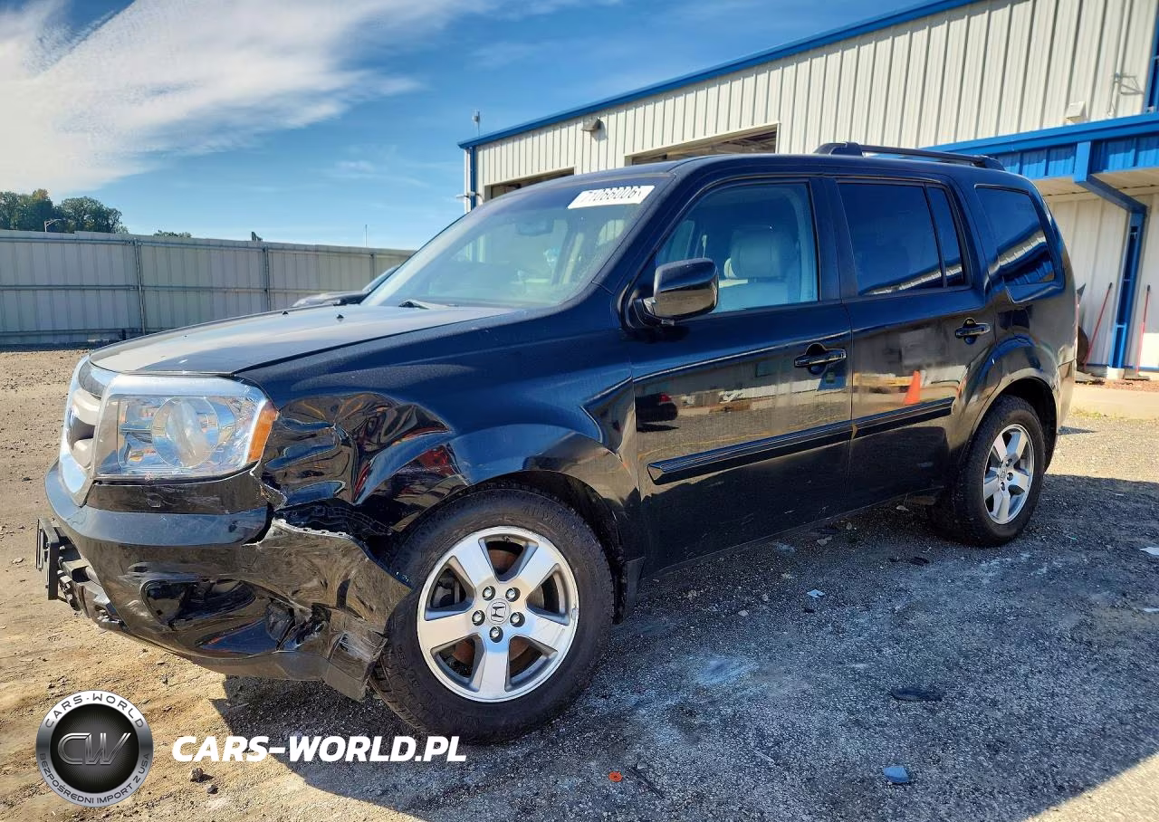 2010 Honda Pilot Exl VIN:5FNYF4H58AB029550 - 1