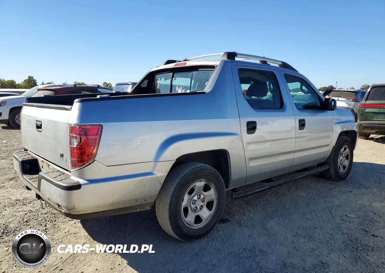 2011 Honda Ridgeline Rt VIN:5FPYK1F20BB004976 - 3