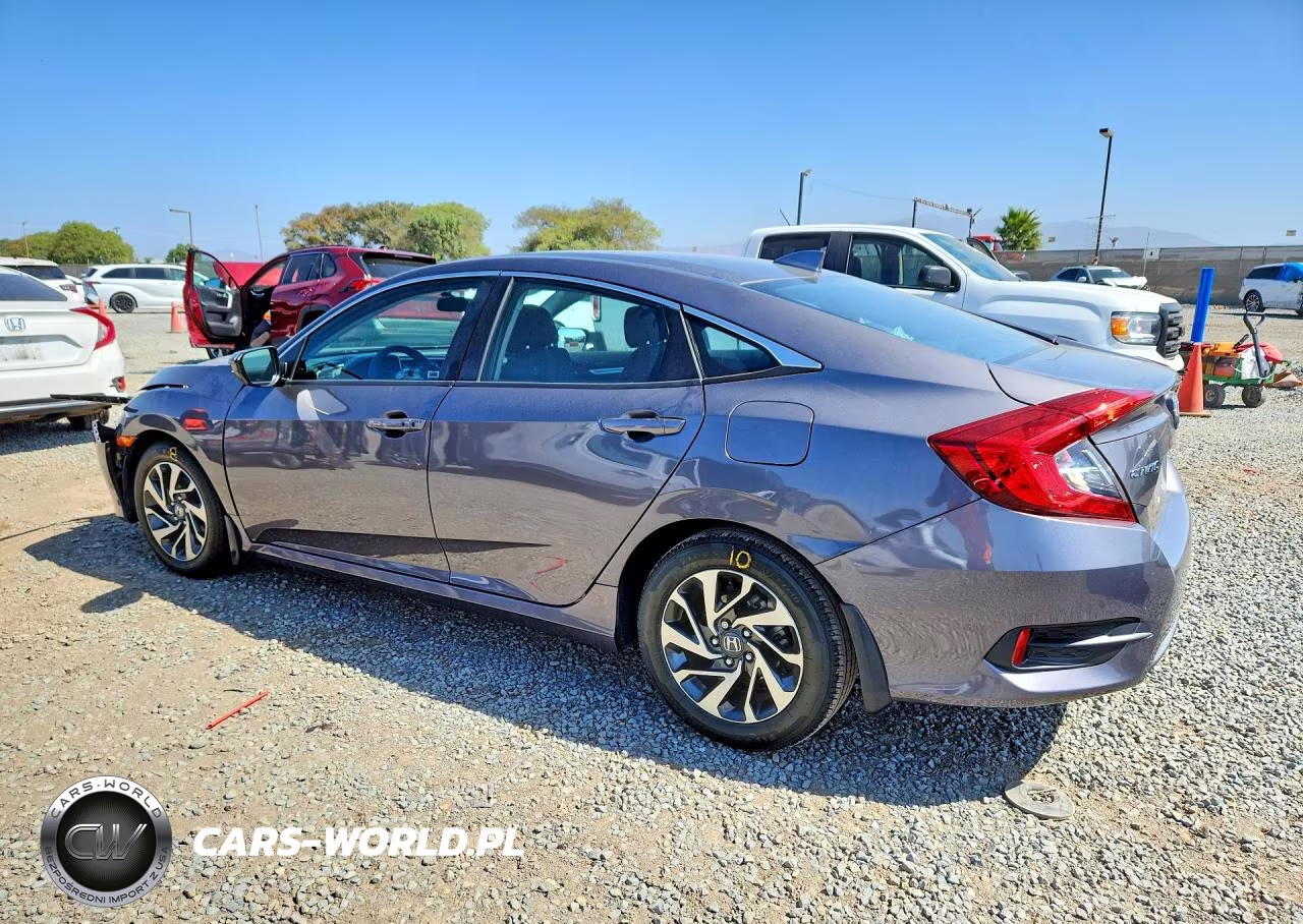 2017 Honda Civic Ex VIN:2HGFC2F75HH507633 - 2