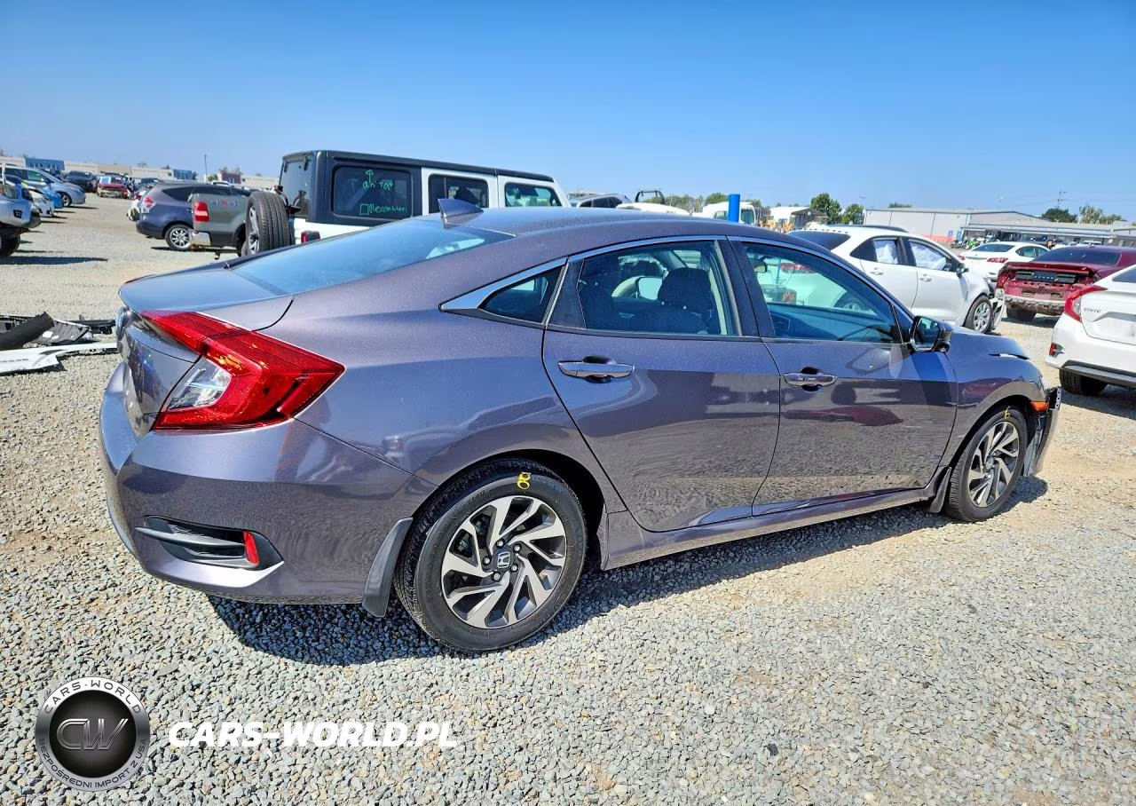 2017 Honda Civic Ex VIN:2HGFC2F75HH507633 - 3