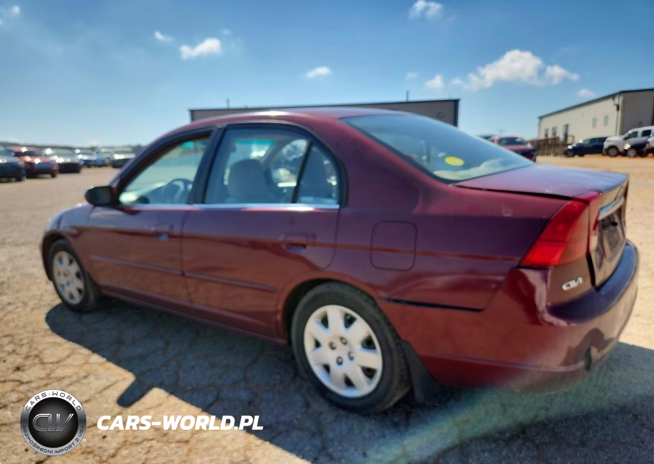 2002 Honda Civic VIN:1HGES26722L034797 - 2