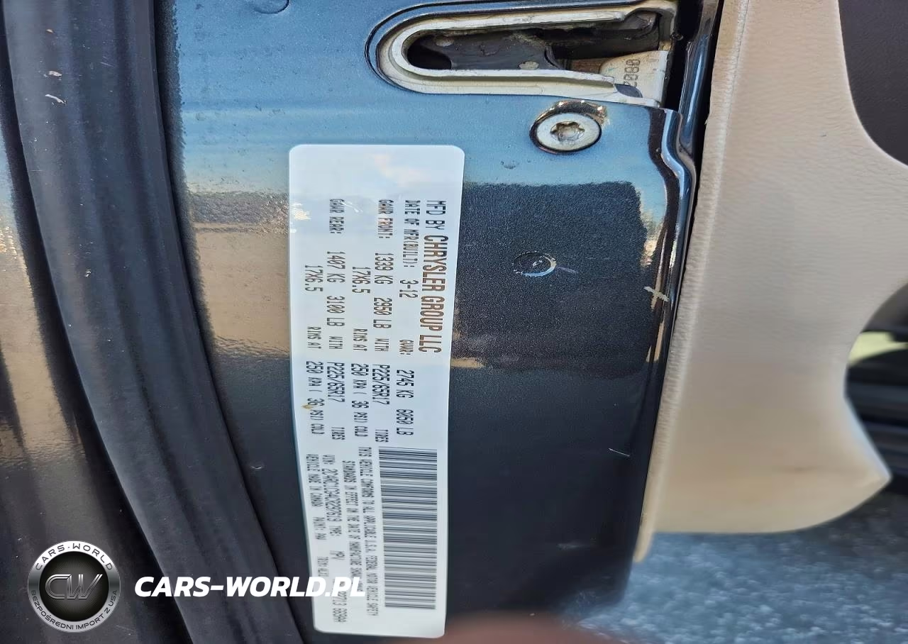 2012 Chrysler Town & Country Touring L VIN:2C4RC1CG4CR297619 - 13