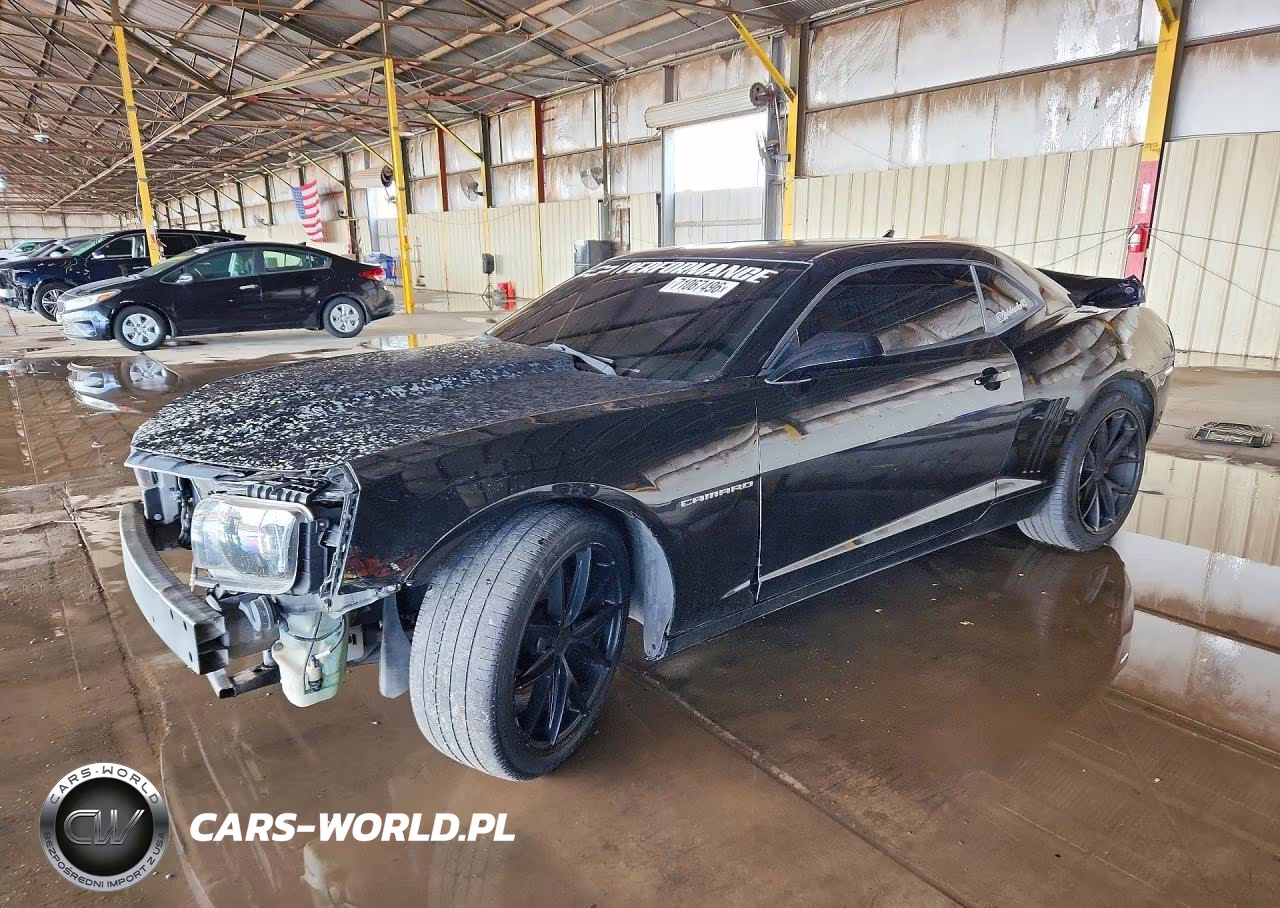 2012 Chevrolet Camaro Lt VIN:2G1FB1E37C9139607 - 1