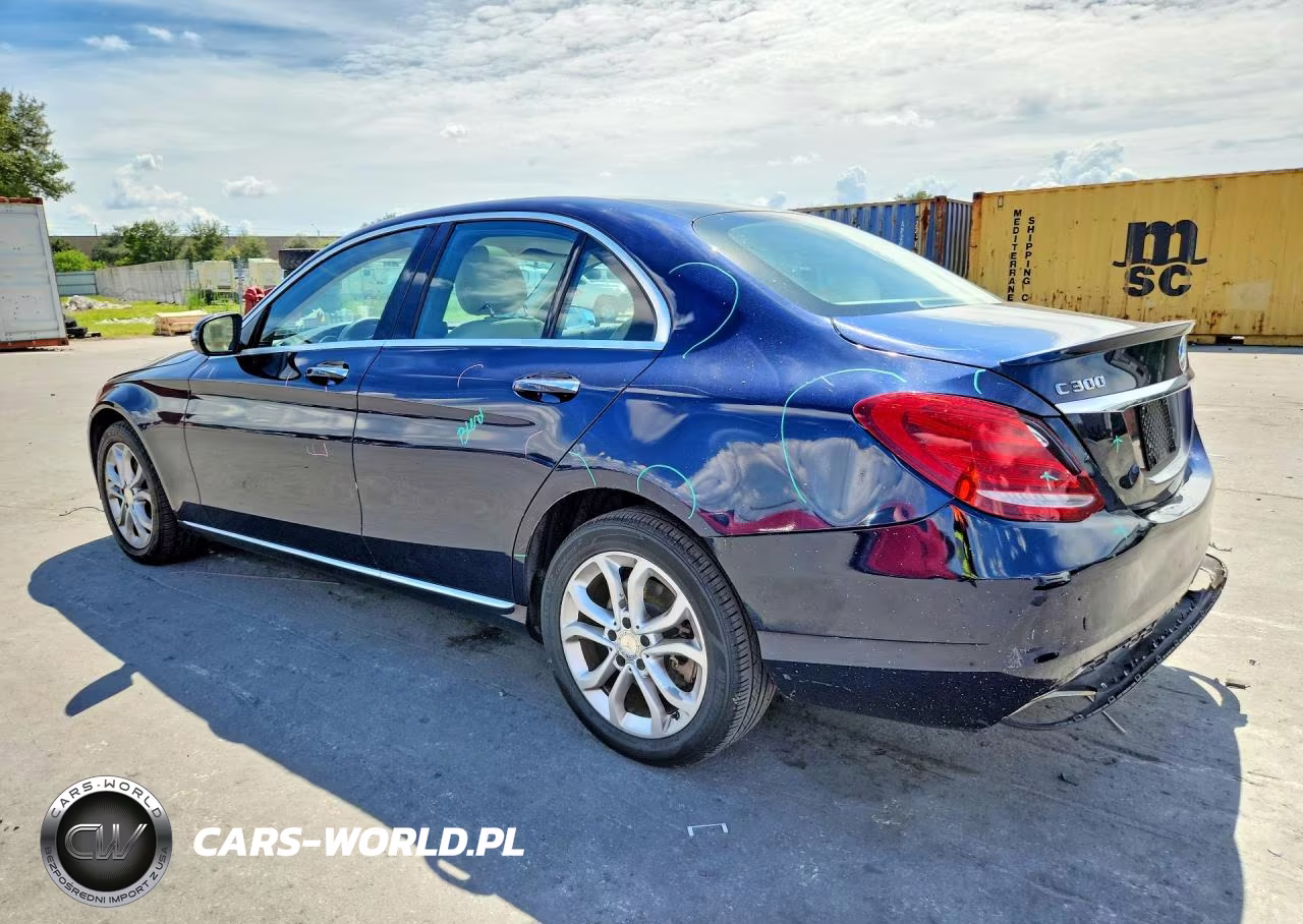 2016 Mercedes-Benz C 300 4Matic VIN:55SWF4KB3GU119427 - 2