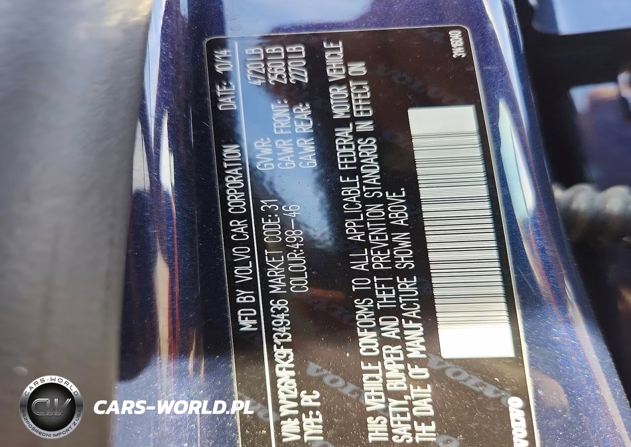 2015 Volvo S60 Premier VIN:YV126MFK9F1349436 - 12