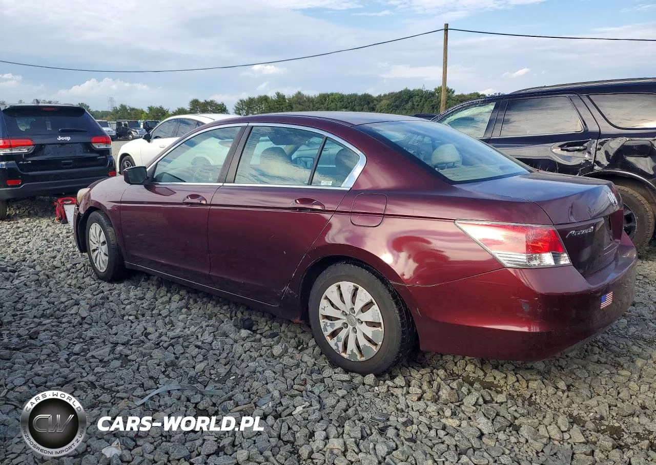 2009 Honda Accord Lx VIN:1HGCP26399A153233 - 2