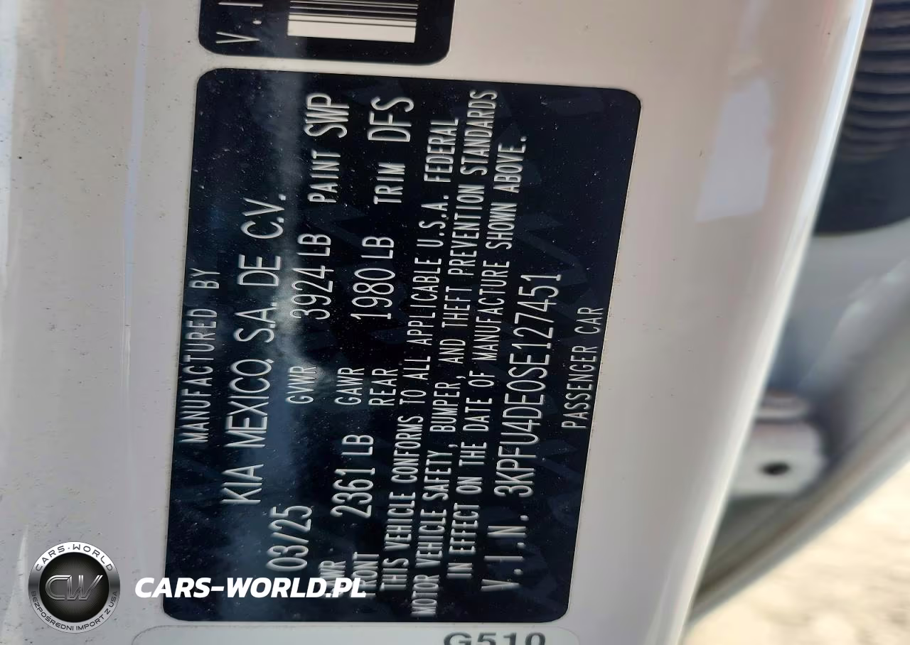 2025 Kia K4 Ex VIN:3KPFU4DE0SE127451 - 12