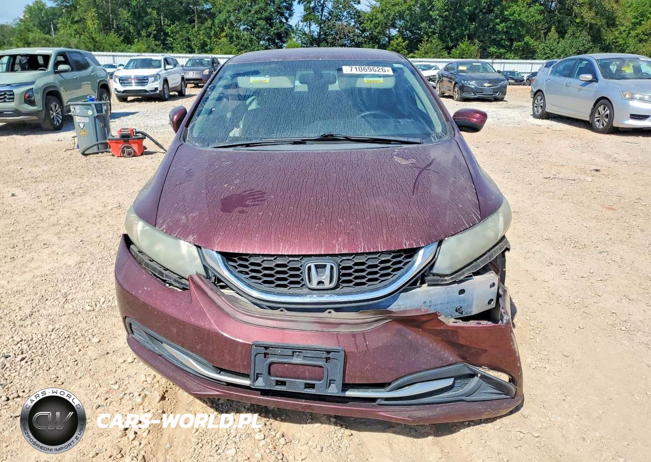 2014 Honda Civic Lx VIN:2HGFB2F55EH553170 - 5
