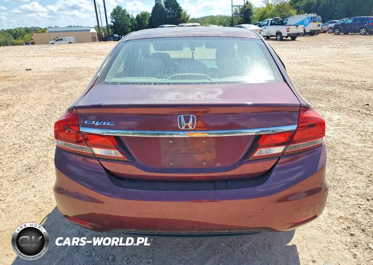 2014 Honda Civic Lx VIN:2HGFB2F55EH553170 - 6