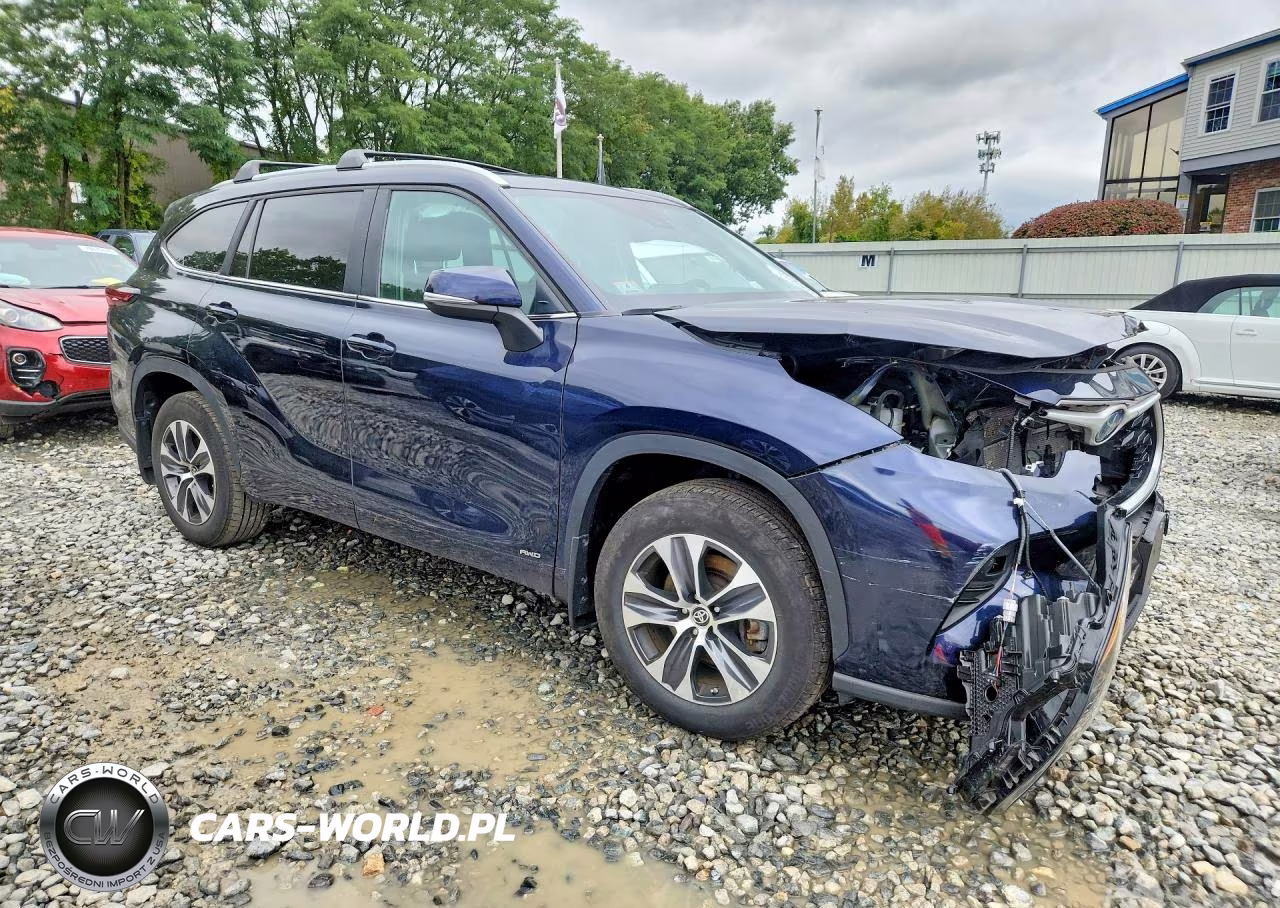 2024 Toyota Highlander Hybrid Xle VIN:5TDKBRCH2RS144345 - 4