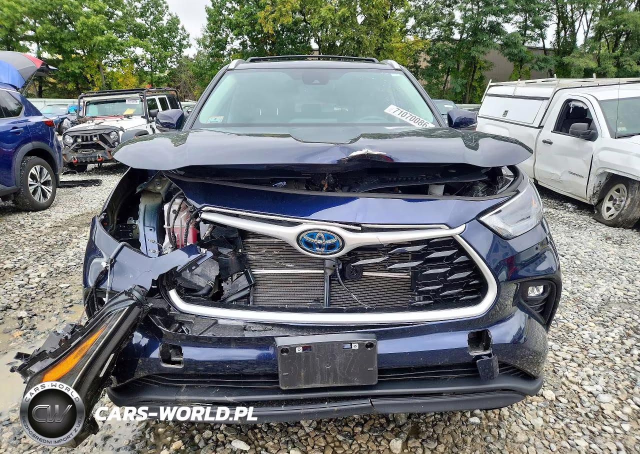 2024 Toyota Highlander Hybrid Xle VIN:5TDKBRCH2RS144345 - 5