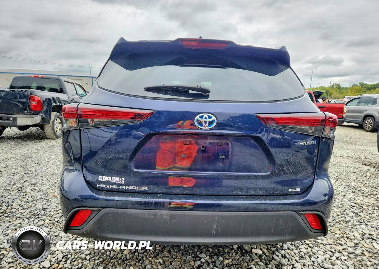 2024 Toyota Highlander Hybrid Xle VIN:5TDKBRCH2RS144345 - 6