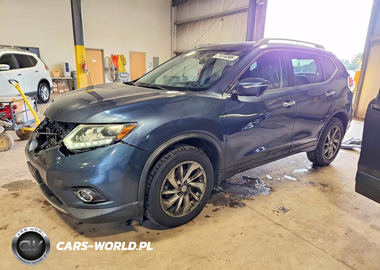 2014 Nissan Rogue Sl VIN:5N1AT2MV0EC783626 - 1