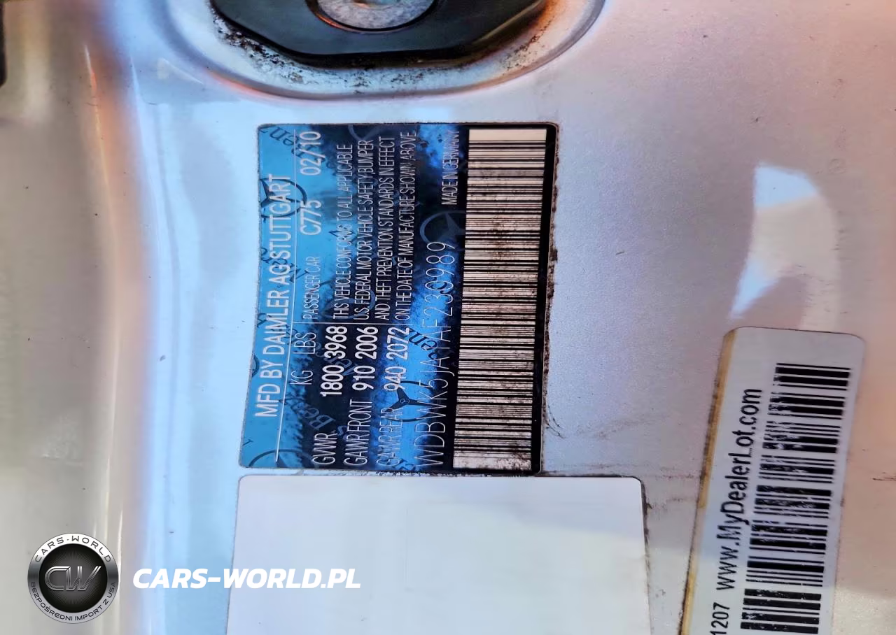 2010 Mercedes-Benz Slk 350 VIN:WDBWK5JA1AF230989 - 12