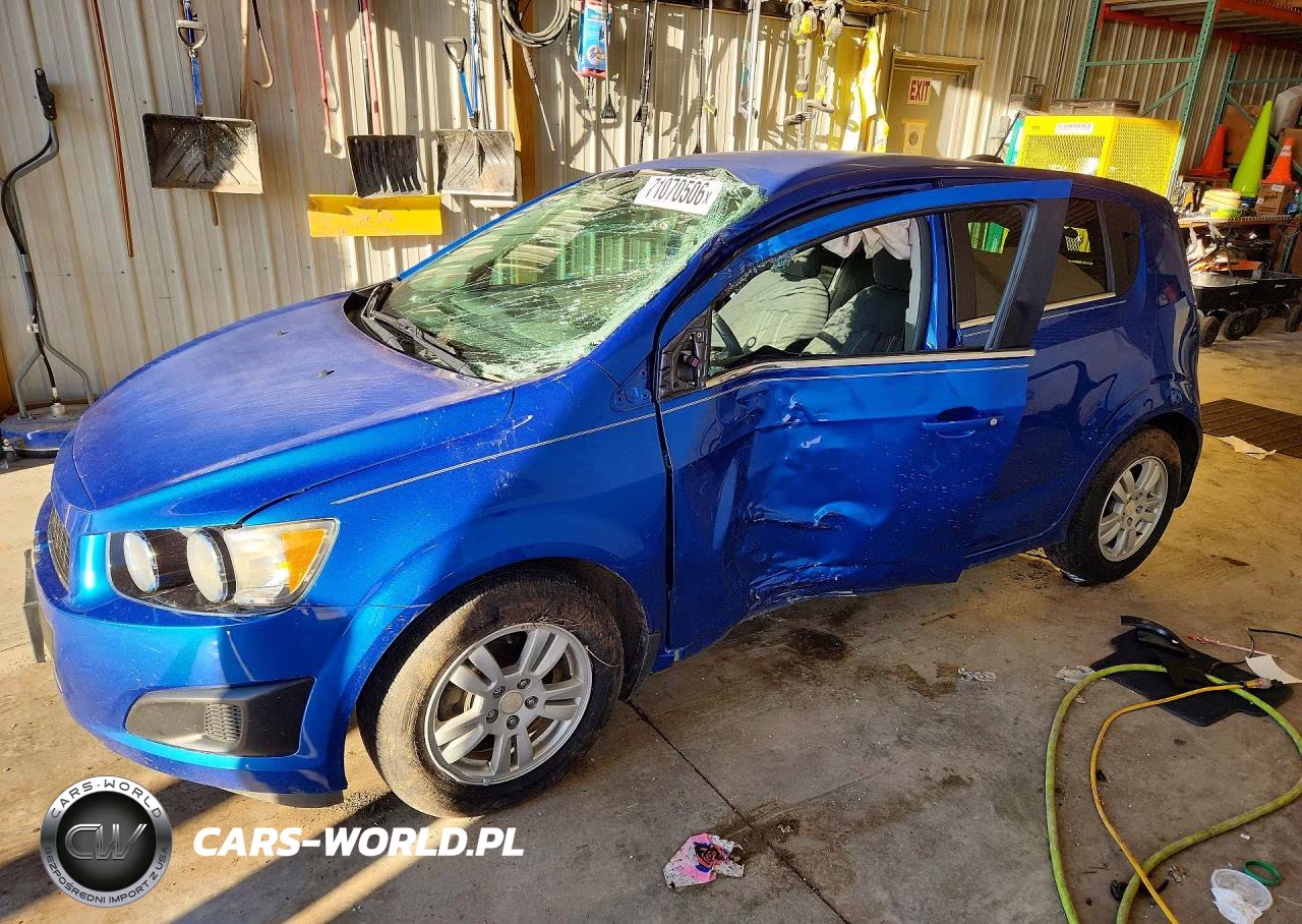2016 Chevrolet Sonic Lt VIN:1G1JC6SH7G4159207 - 1