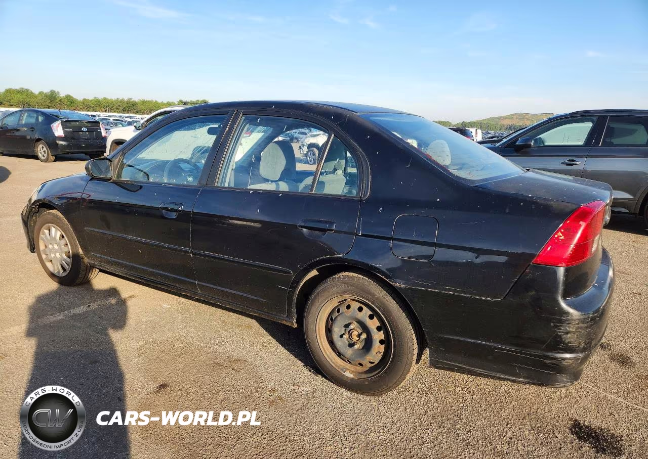 2005 Honda Civic Lx VIN:2HGES15525H599479 - 2