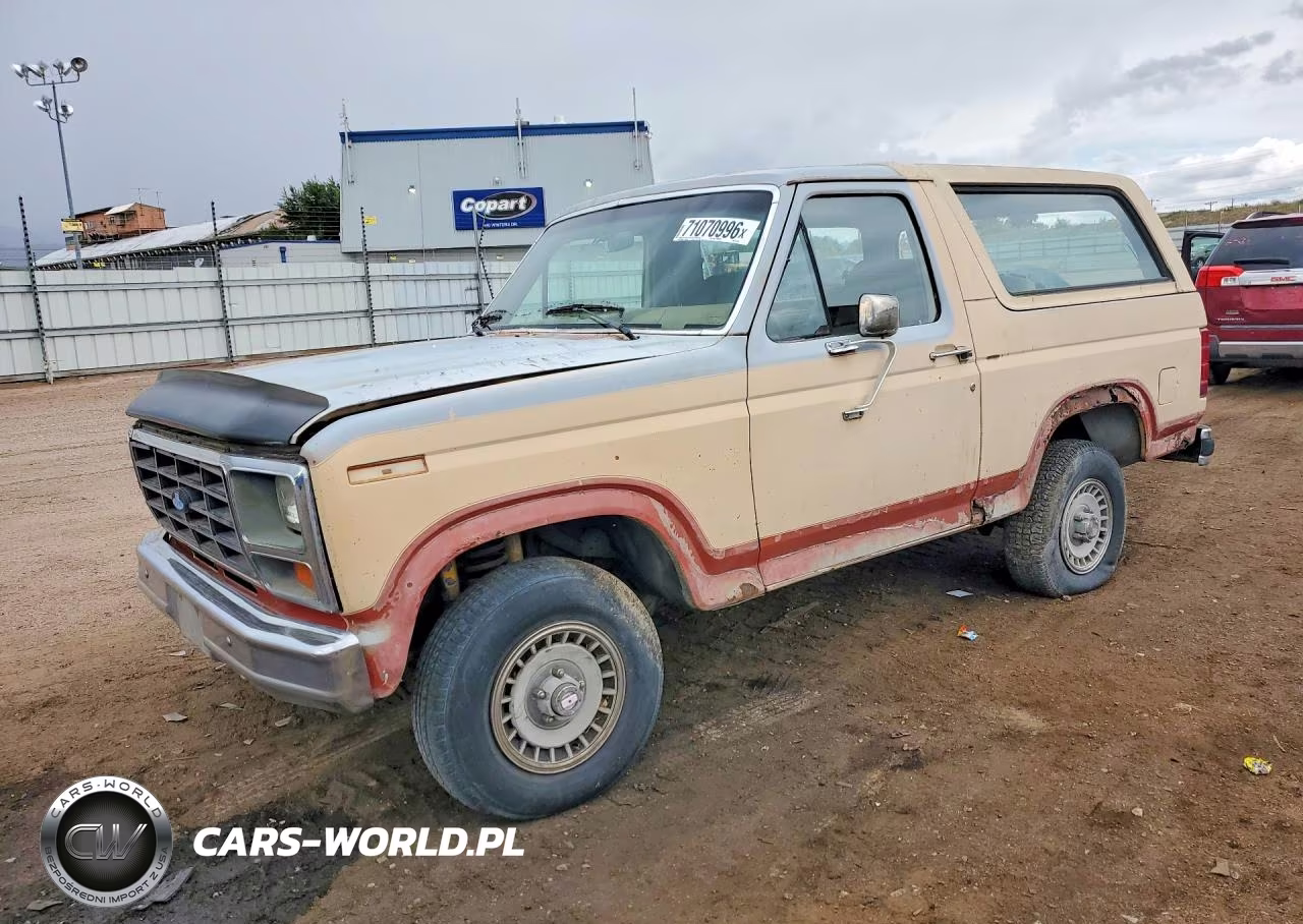 1985 Ford Bronco U100 VIN:1FMDU15N7FLA91240 - 1