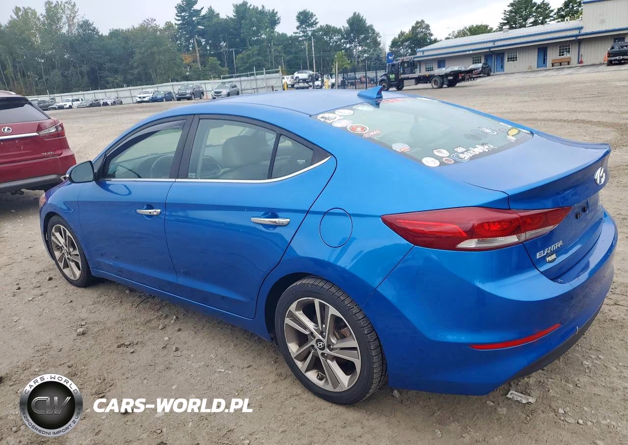2017 Hyundai Elantra Limited VIN:5NPD84LF7HH009066 - 2