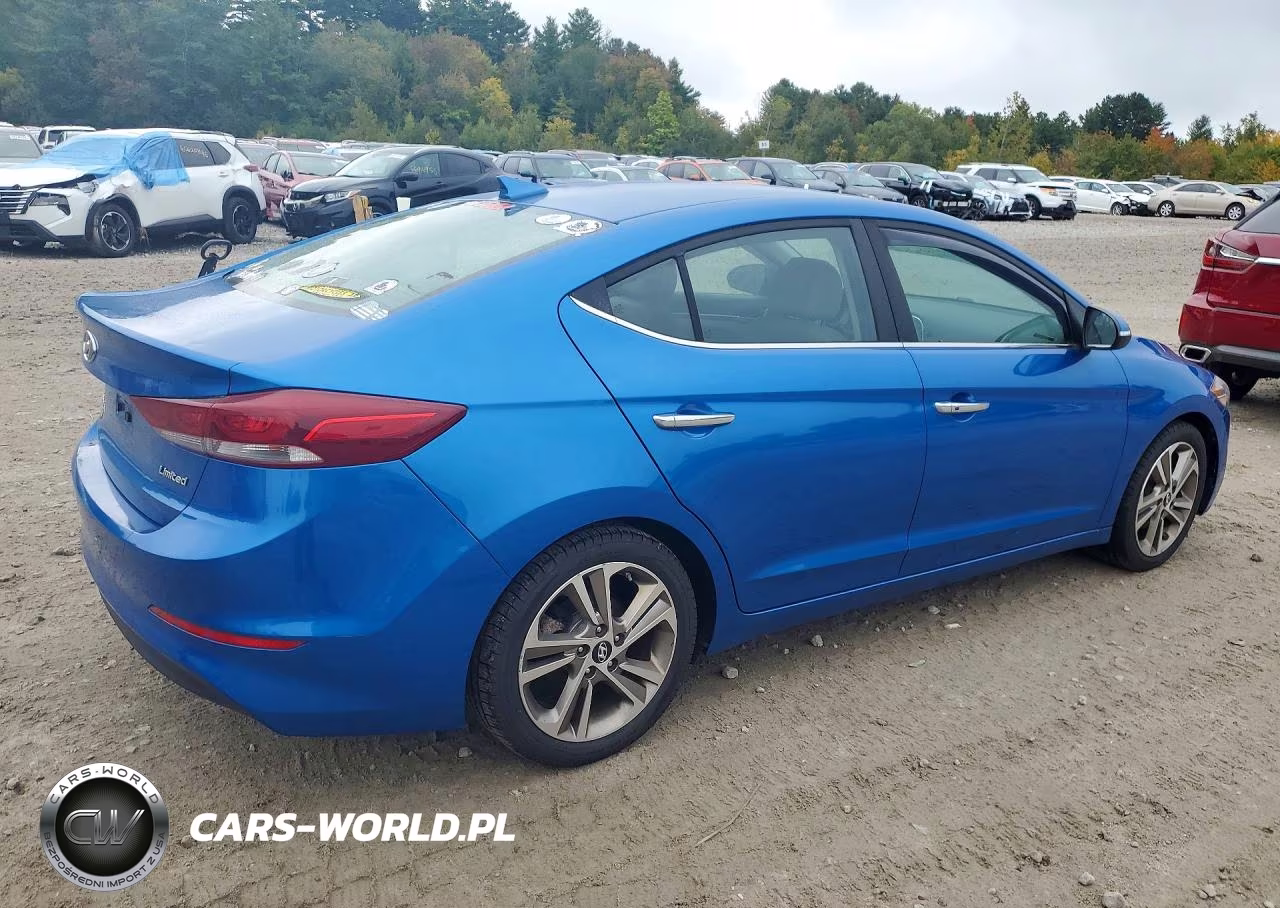 2017 Hyundai Elantra Limited VIN:5NPD84LF7HH009066 - 3
