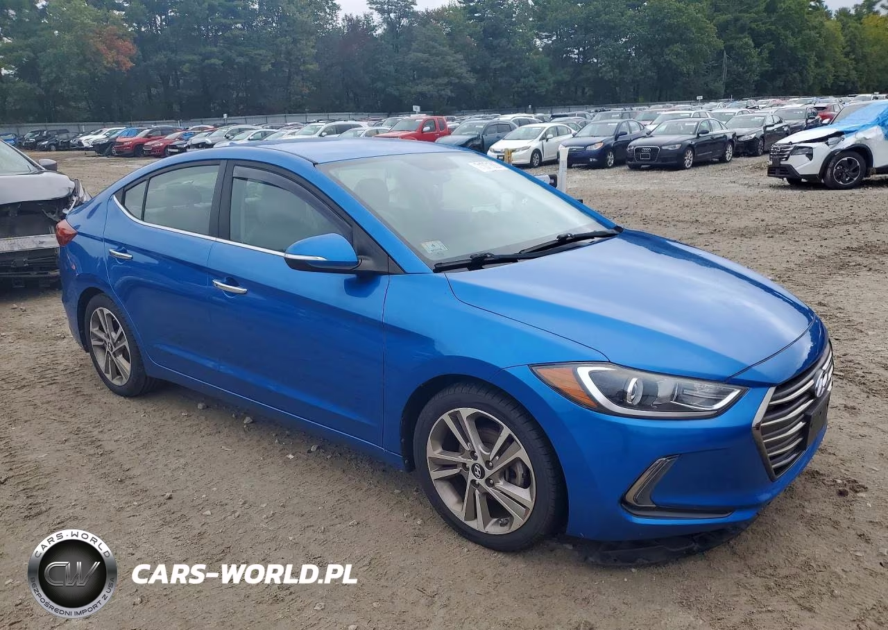 2017 Hyundai Elantra Limited VIN:5NPD84LF7HH009066 - 4