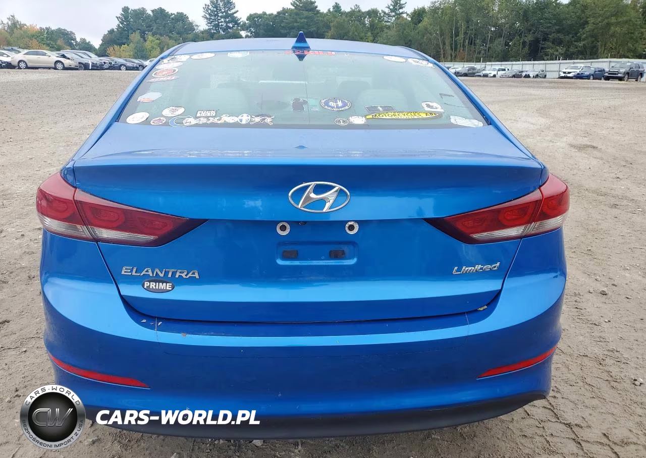 2017 Hyundai Elantra Limited VIN:5NPD84LF7HH009066 - 6