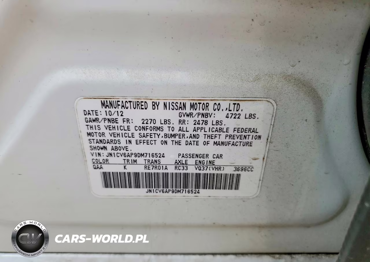 2013 Infiniti G37 Sedan Journey VIN:JN1CV6AP9DM716524 - 12