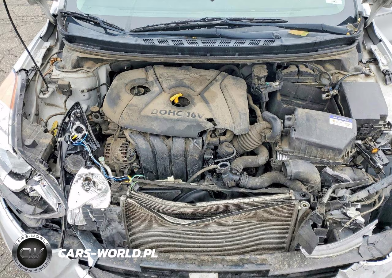 2013 Hyundai Elantra Gls VIN:KMHDH4AE8DU948619 - 11