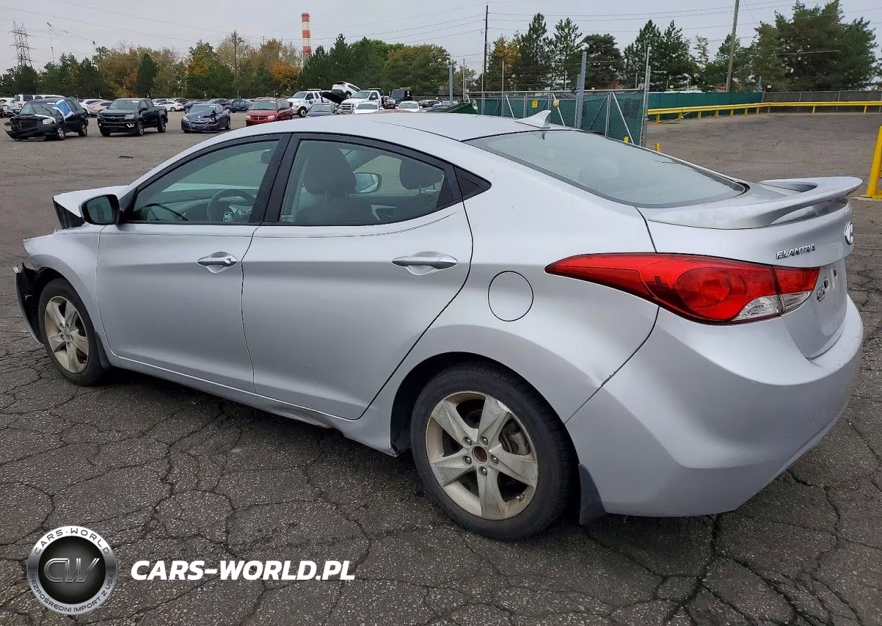 2013 Hyundai Elantra Gls VIN:KMHDH4AE8DU948619 - 2