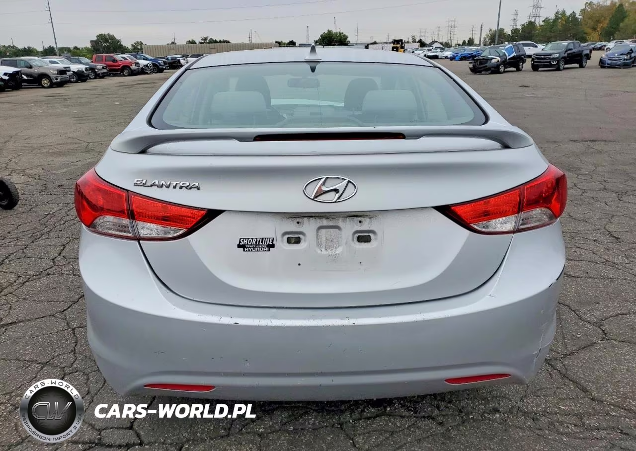 2013 Hyundai Elantra Gls VIN:KMHDH4AE8DU948619 - 6