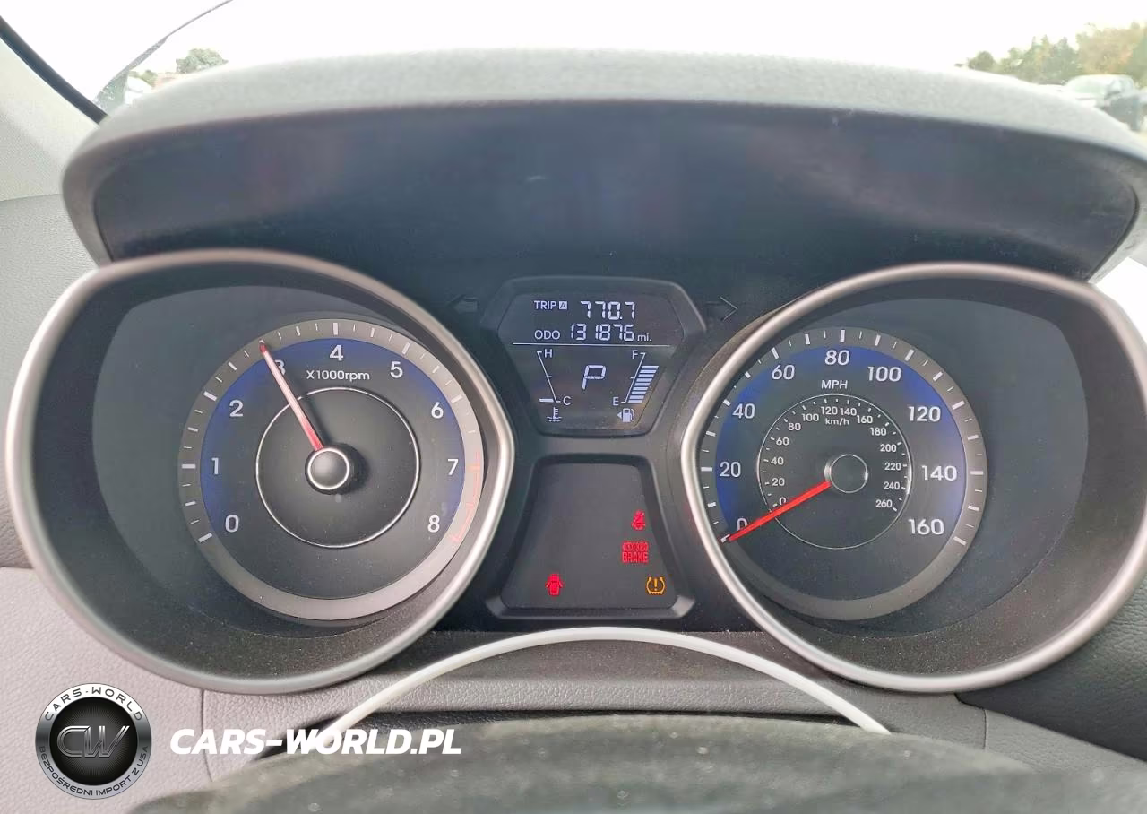 2013 Hyundai Elantra Gls VIN:KMHDH4AE8DU948619 - 9