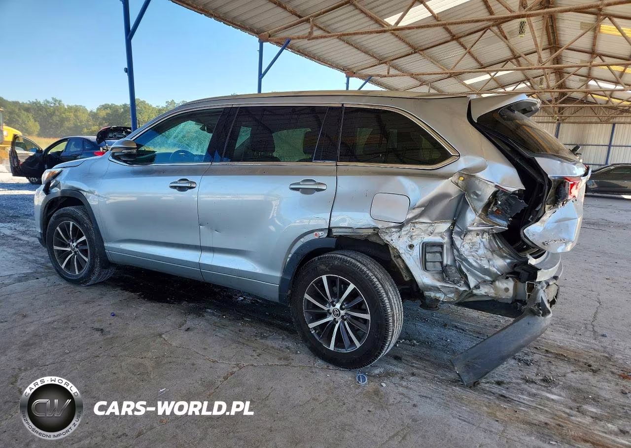 2017 Toyota Highlander Xle VIN:5TDJZRFH7HS365103 - 2