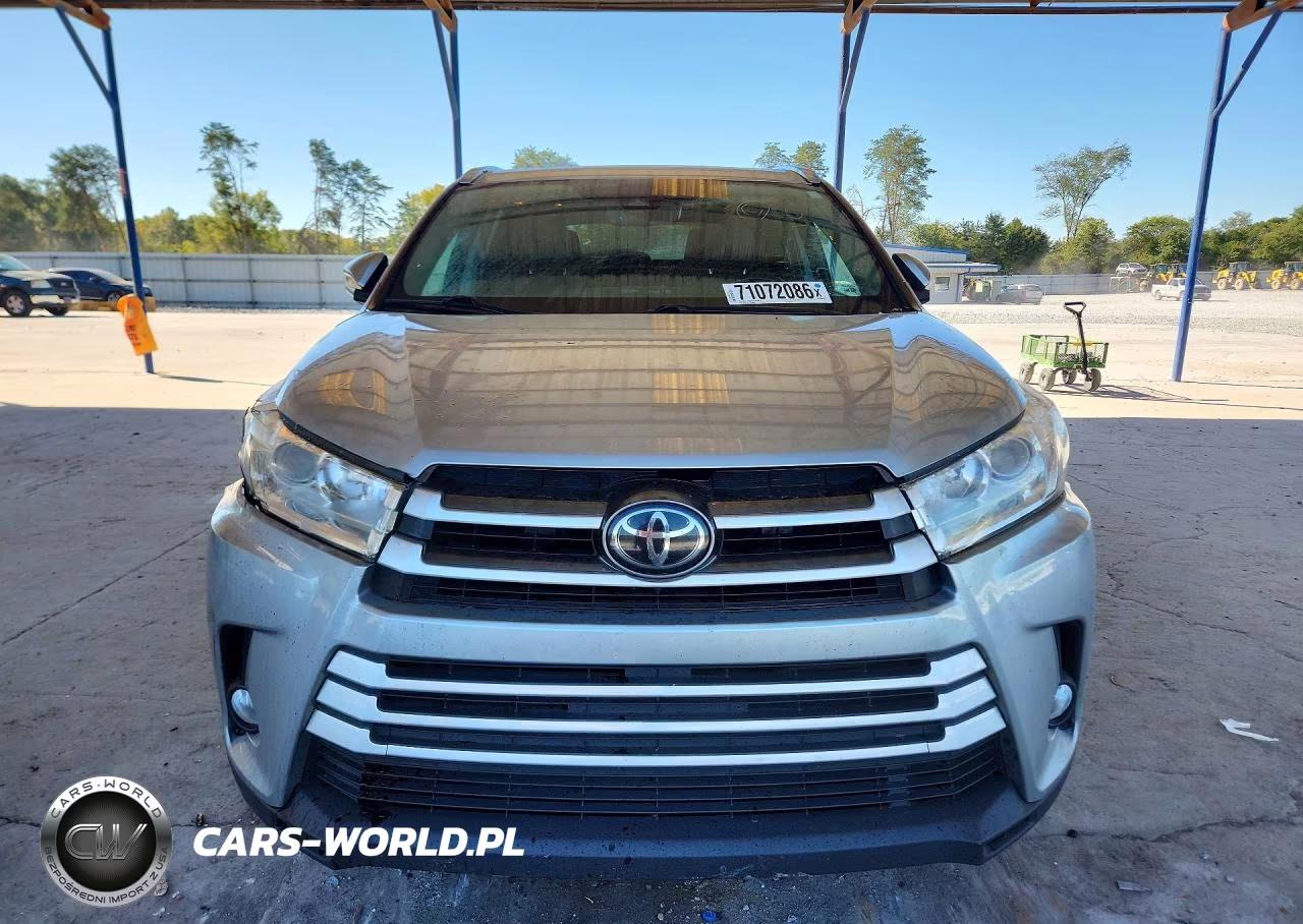 2017 Toyota Highlander Xle VIN:5TDJZRFH7HS365103 - 5