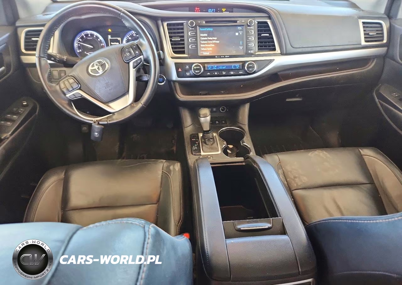 2017 Toyota Highlander Xle VIN:5TDJZRFH7HS365103 - 8