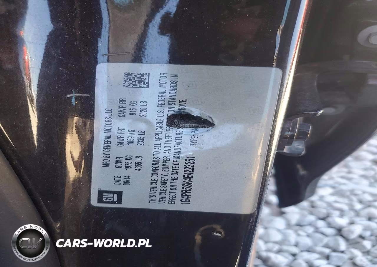 2014 Buick Verano Convenience VIN:1G4PR5SK4E4223251 - 12