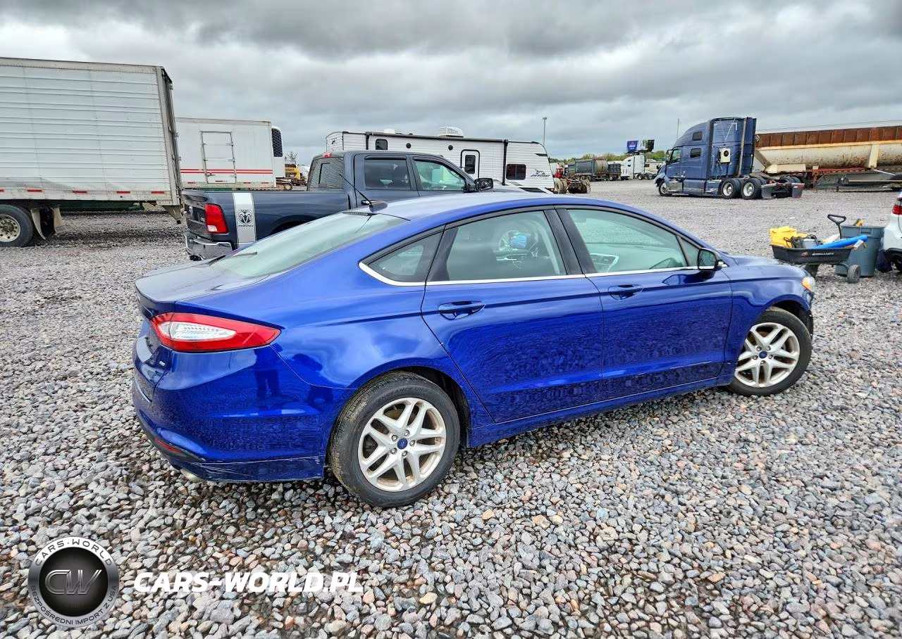 2014 Ford Fusion Se VIN:3FA6P0H72ER352596 - 3