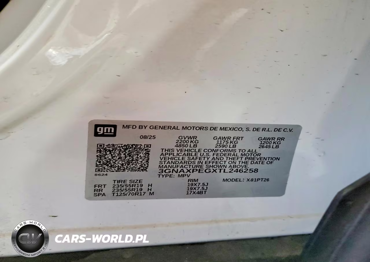 2026 Chevrolet Equinox Lt VIN:3GNAXPEGXTL246258 - 13