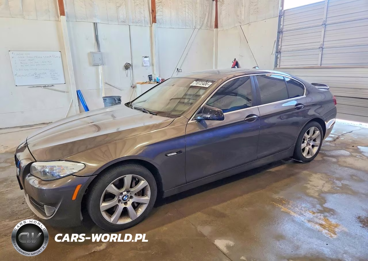 2013 BMW 550 I VIN:WBAFR9C53DDX80437 - 1