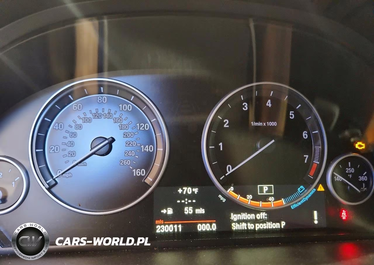 2013 BMW 550 I VIN:WBAFR9C53DDX80437 - 9
